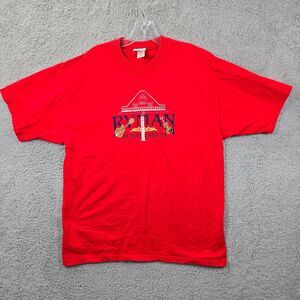 Ryman Auditorium Top Threads Red T-Shirt Made in USA Size L